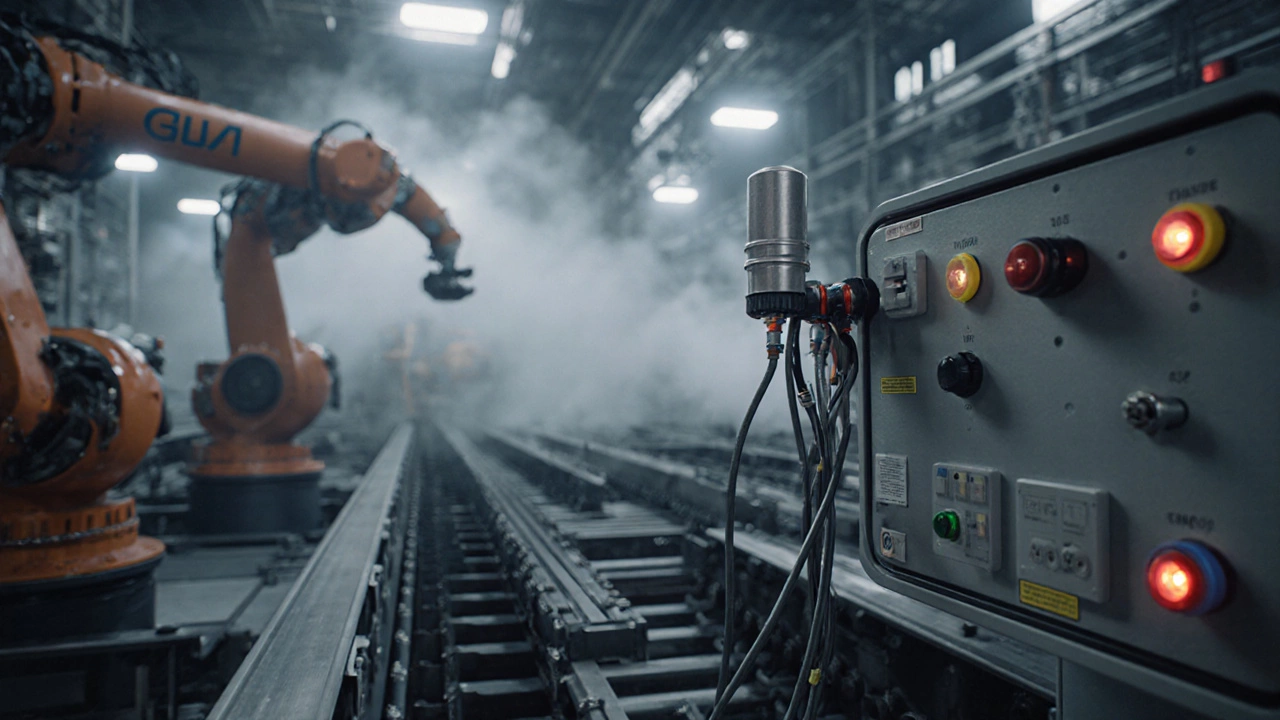 Каковы 5 основных компонентов автоматизированной системы на заводе