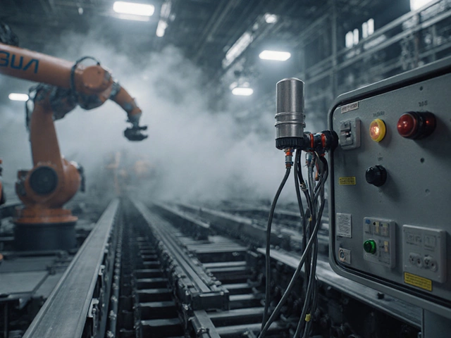 Каковы 5 основных компонентов автоматизированной системы на заводе