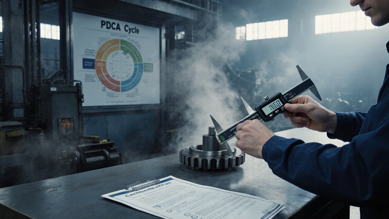 Какие процессы относятся к управлению качеством в машиностроении