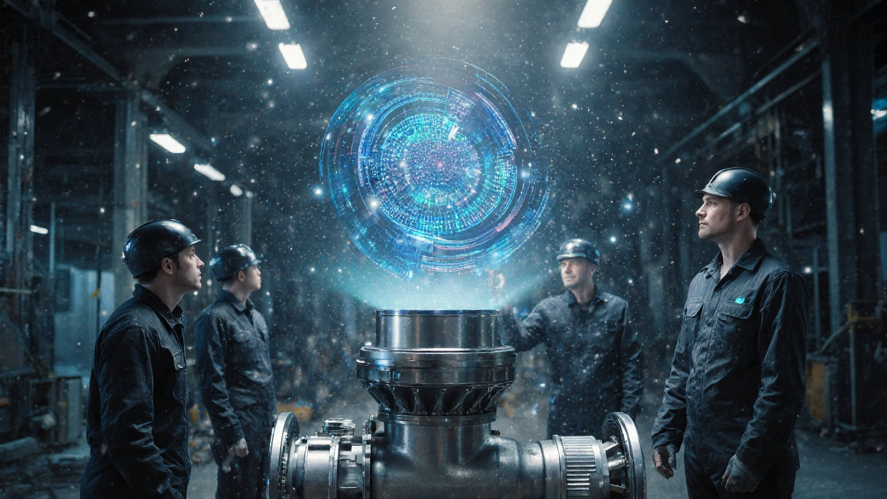 Квантовый процессор оптимизирует производство турбин с помощью голографических алгоритмов.