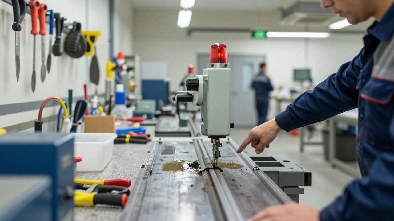 Чистый и упорядоченный производственный цех с четкими путями эвакуации.